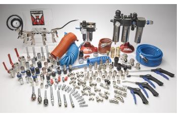 Components for industrial compressed air plants