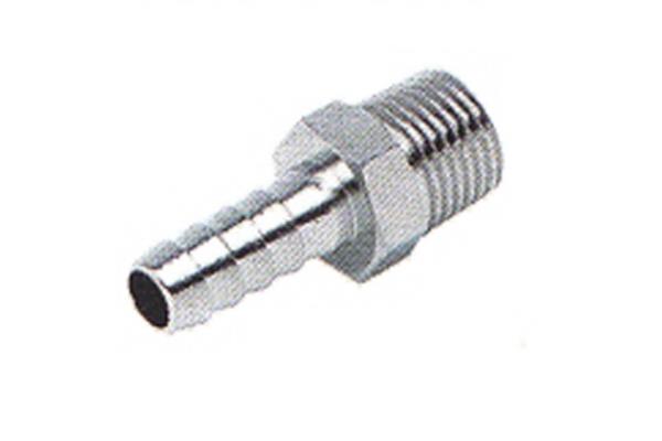 Conical male hose connector