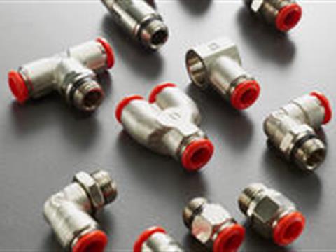 Serie 800 raccordi rapidi in ottone nichelato