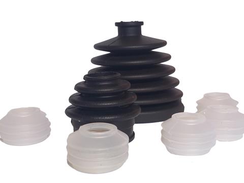 Soffietti in gomma grado alimentare