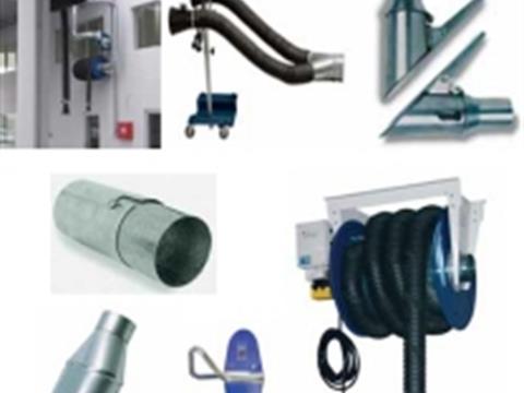 Apparecchiature per aspirazione gas auto