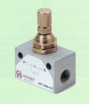 603 Unidirectional flow regulator