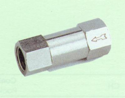 6062 Threaded one-way valve