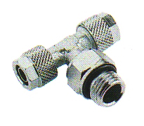 T maschio cilindrico girevole centrale