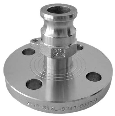 CAMLOCK TIPO LAS - maschio flangiato