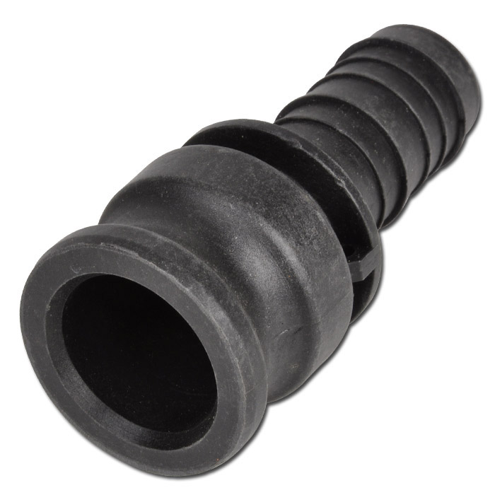 CAMLOCK TIPO E MASCHIO POLIPROPILENE CONDUTTIVO