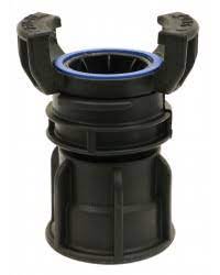 GUILLEMIN FITTING WITH BSP FEMALE THREAD IN POLYPROPYLENE