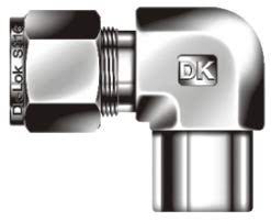 LOK SLSW - Angled swivel hose socket with SAE standard thread