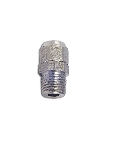 RACCORDO A CALZAMENTO INOX DIRITTO MASCHIO CONICO BSPT