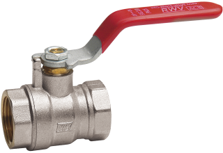 FEMALE-FEMALE LEVER BALL VALVE NPT THREAD