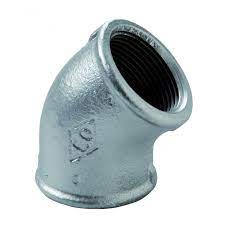ELBOW F/F 45 in malleable cast iron