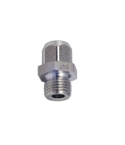 RACCORDO A CALZAMENTO INOX DIRITTO MASCHIO CILINDRICO BSPP