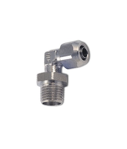 BSPP CYLINDRICAL SWIVEL ELBOW FITTING