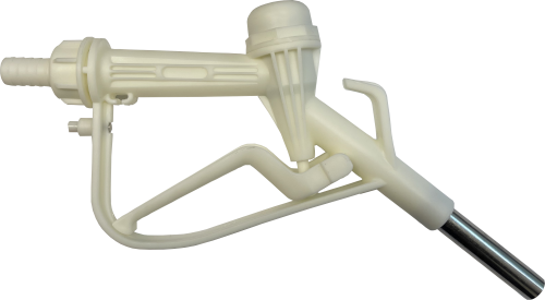 WHITE DISPENSING GUN with metal sleeve