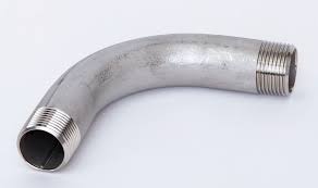 BEND 90 STAINLESS STEEL threaded MALE-MALE BSPP