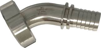 HOSE UNION 45 DIN 11851 WITH SWIVEL