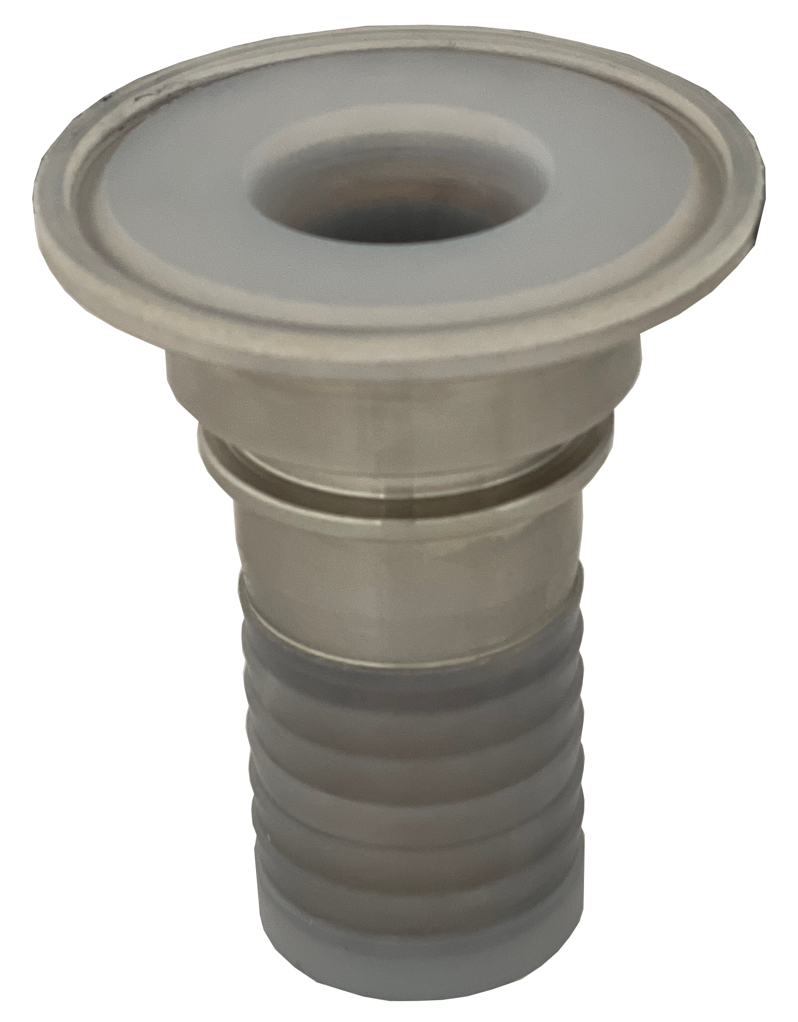 	 SMOOTH STAINLESS STEEL CLAMP FITTING WITH UNDERHEAD RING DIN 32676