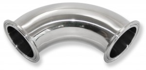 CURVE 90 CLAMP STAINLESS STEEL DIN 32676
