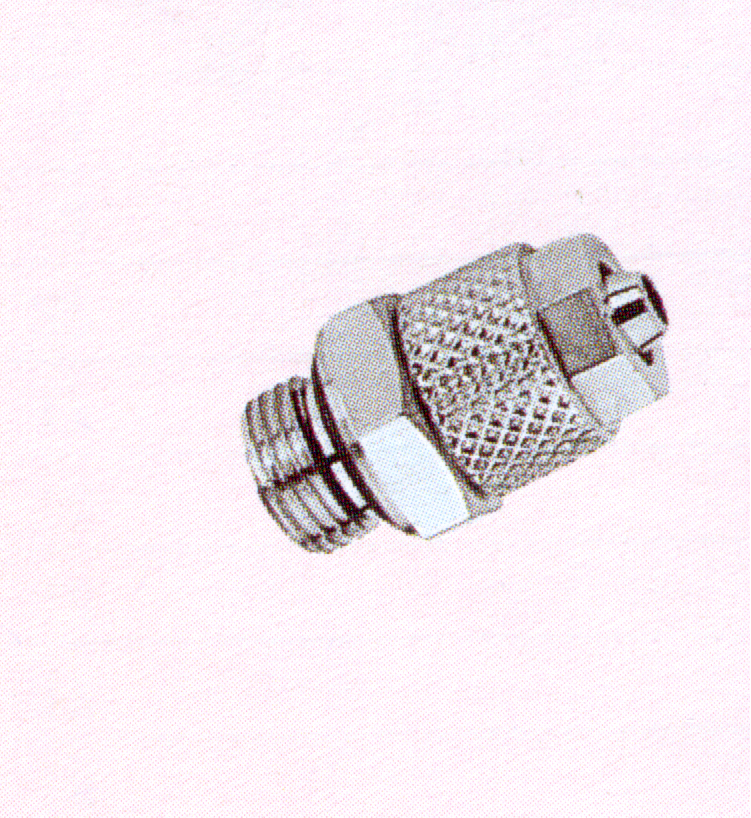 Raccordo diritto maschio filetto cilindrico ISO 228 con O-ring