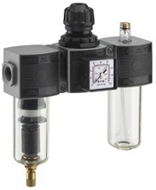 M130-E/13 GRUPPO FILTRO REGOLATORE E LUBRIFICATORE