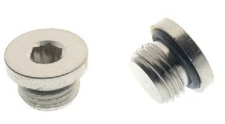 Cylindrical cap recessed with o-ring