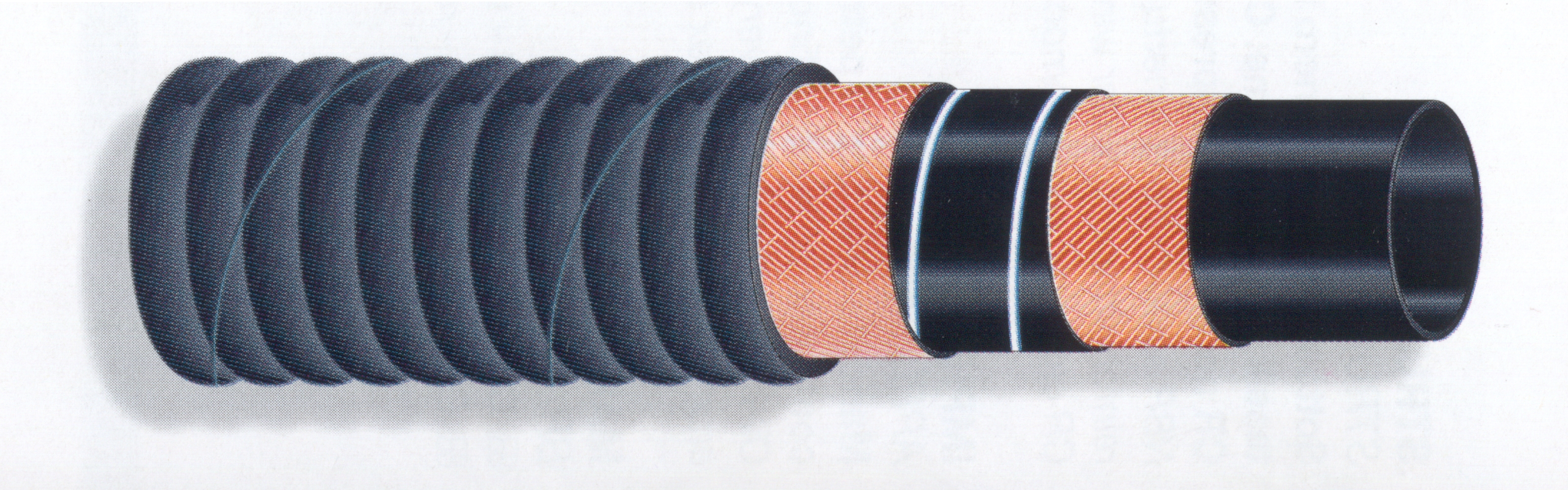 HOT-AIR 120 RUBBER HOSE
