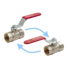FEMALE-FEMALE LEVER BALL VALVE