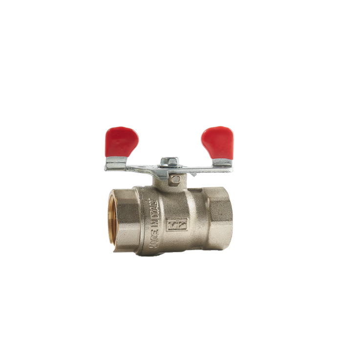 FEMALE-FEMALE BUTTERFLY BALL VALVE