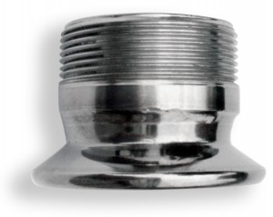 MALE GAS THREADED GAROLLA SEMI-CONNECTOR