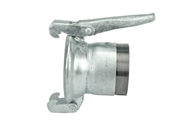 123 - GALVANIZED SPHERICAL FEMALE FITTING