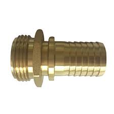 RACCORDO MASCHIO PORTAGOMMA OTTONE EN 14420-2