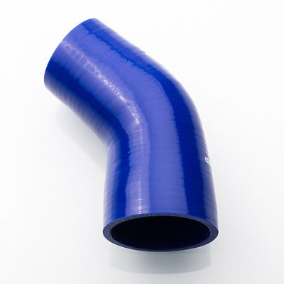 SILICONE SLEEVE 180 C BLUE - CURVED 45 STEM 150mm