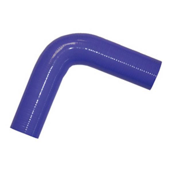 SILICONE SLEEVE 180 C BLUE - CURVED 90 STEM 150mm
