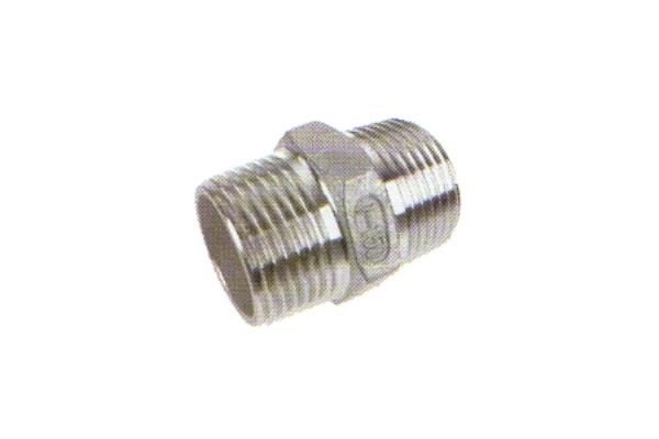 AISI316 THRU THREADED NIPPLE