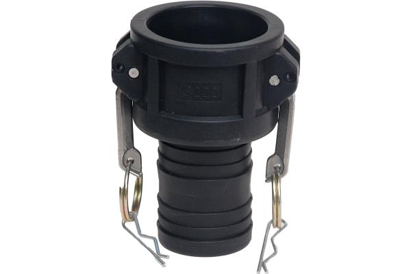 CAMLOCK TIPO C FEMMINA POLIPROPILENE CONDUTTIVO