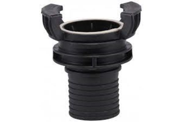 GUILLEMIN FITTING WITH GROOVED POLYPROPYLENE SOCKET