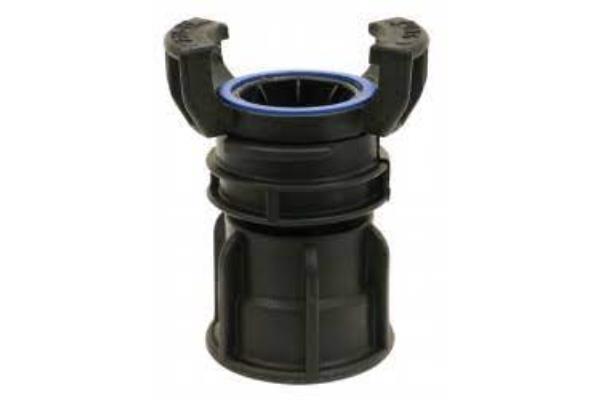 GUILLEMIN FITTING WITH BSP FEMALE THREAD IN POLYPROPYLENE