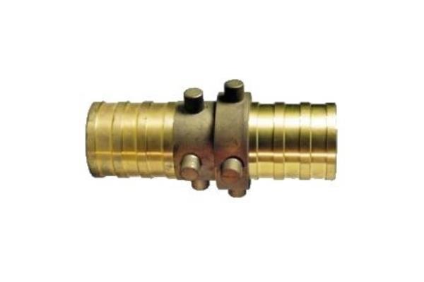 COMPLETE THREE-PIECE BRASS HOSE FITTING 1904B