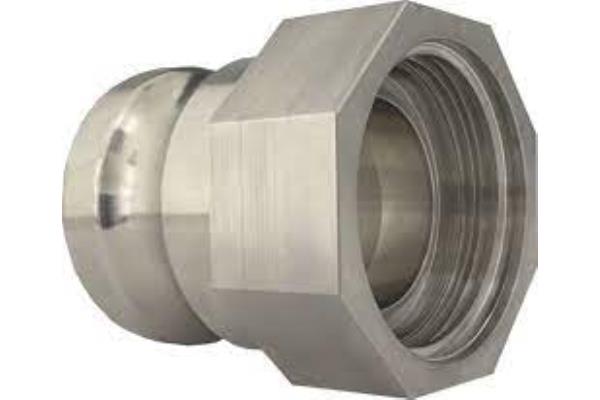 RACCORDO IBC INOX FEMMINA - CAMLOCK MASCHIO RAPIDO