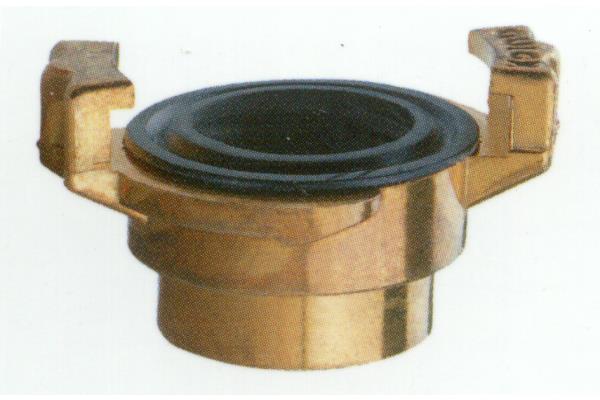 QUICK FEMALE THREADED QUICK CONNECTOR IN BRASS