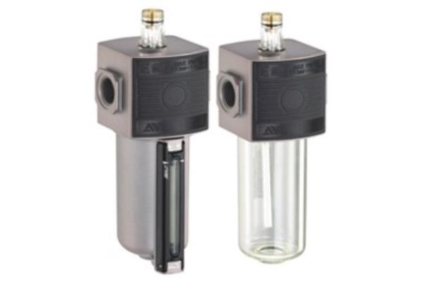 M210-E21 - Lubrificatore modulare con bicchiere in tecnopolimero