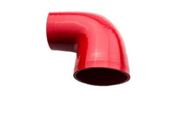 SILICONE SLEEVE (90 curve) HT/NMX 250 C red
