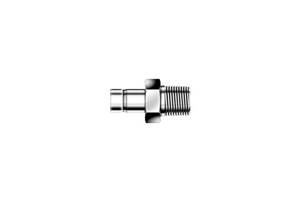 LOK SAM - IMPERIAL straight adapter - NPT male