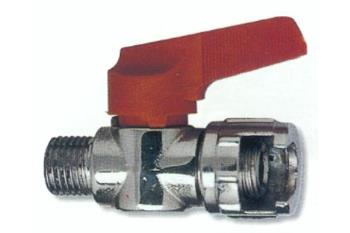 RUBINETTO DI LINEA PER ARIA COMPRESSA 1/4