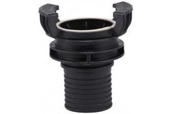 GUILLEMIN FITTING WITH GROOVED POLYPROPYLENE SOCKET
