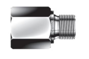 LOK STANDARD P-MFAB - NPT female adapter with ISO male screw