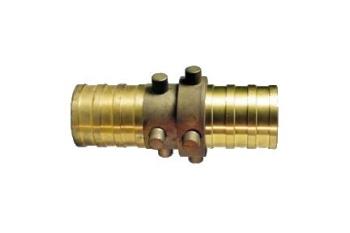 COMPLETE THREE-PIECE BRASS HOSE FITTING 1904B