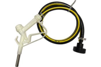DISPENSING GUN WITH HOSE AND IBC