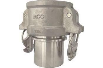 SELF LOCK FITTING TYPE C EN14420-7 - smooth hose holder