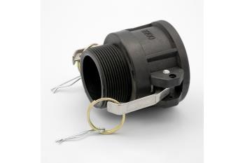 MALE IBC FITTING WITH FEMALE CAMLOCK